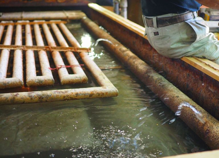 その間に水は満タン。