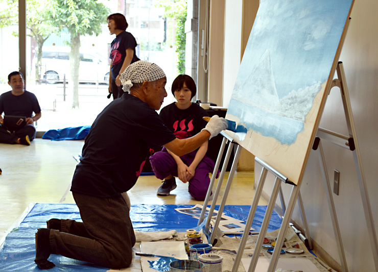 銭湯背景画絵師の丸山清人さん1