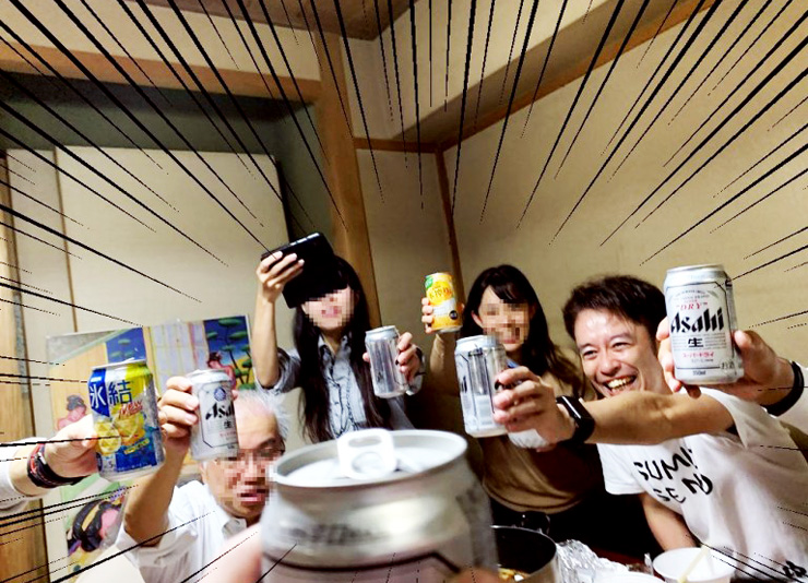 風呂上がりのビールが100倍美味い