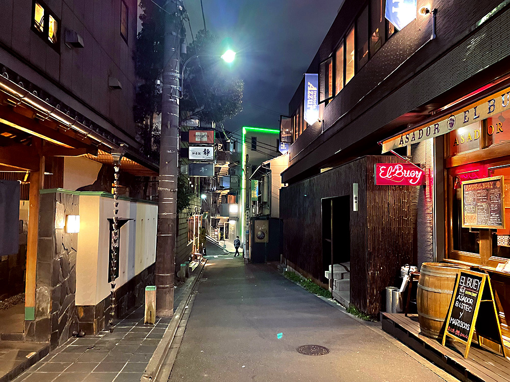 路地裏で見つける神楽坂の魅力